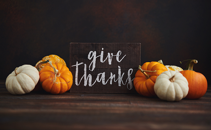 Trutsmark gives thanks